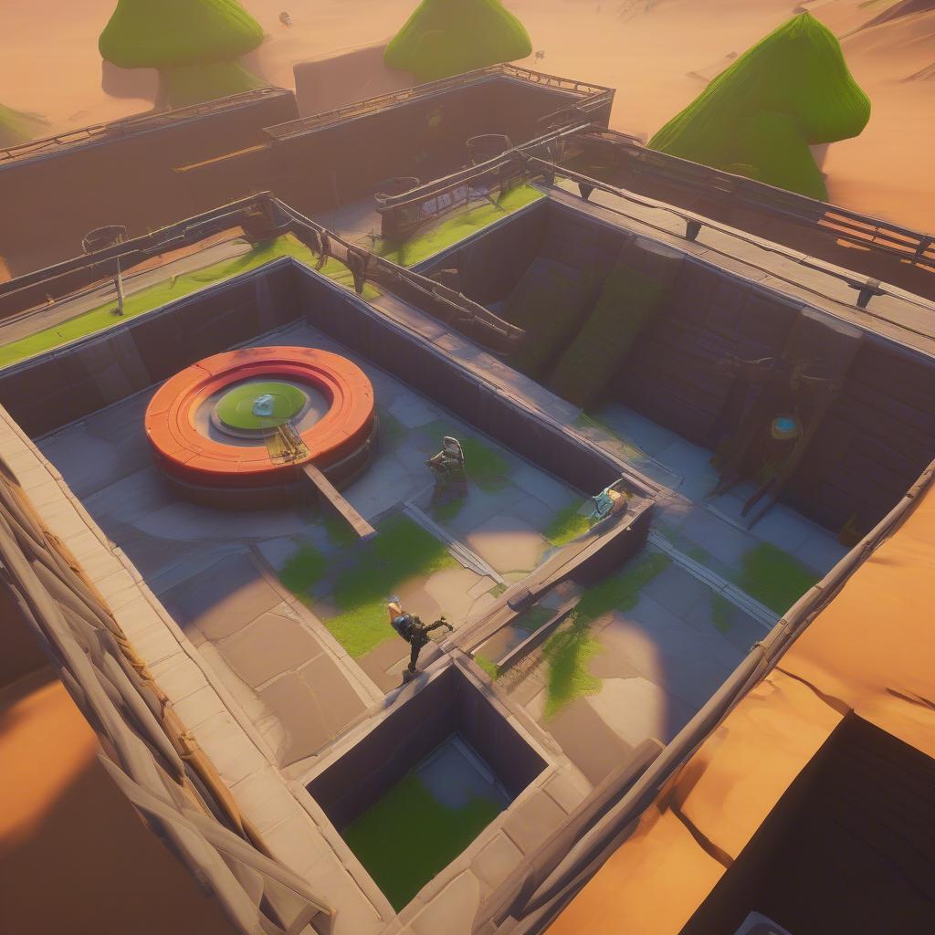 Navigating Traps in Fortnite Deathrun