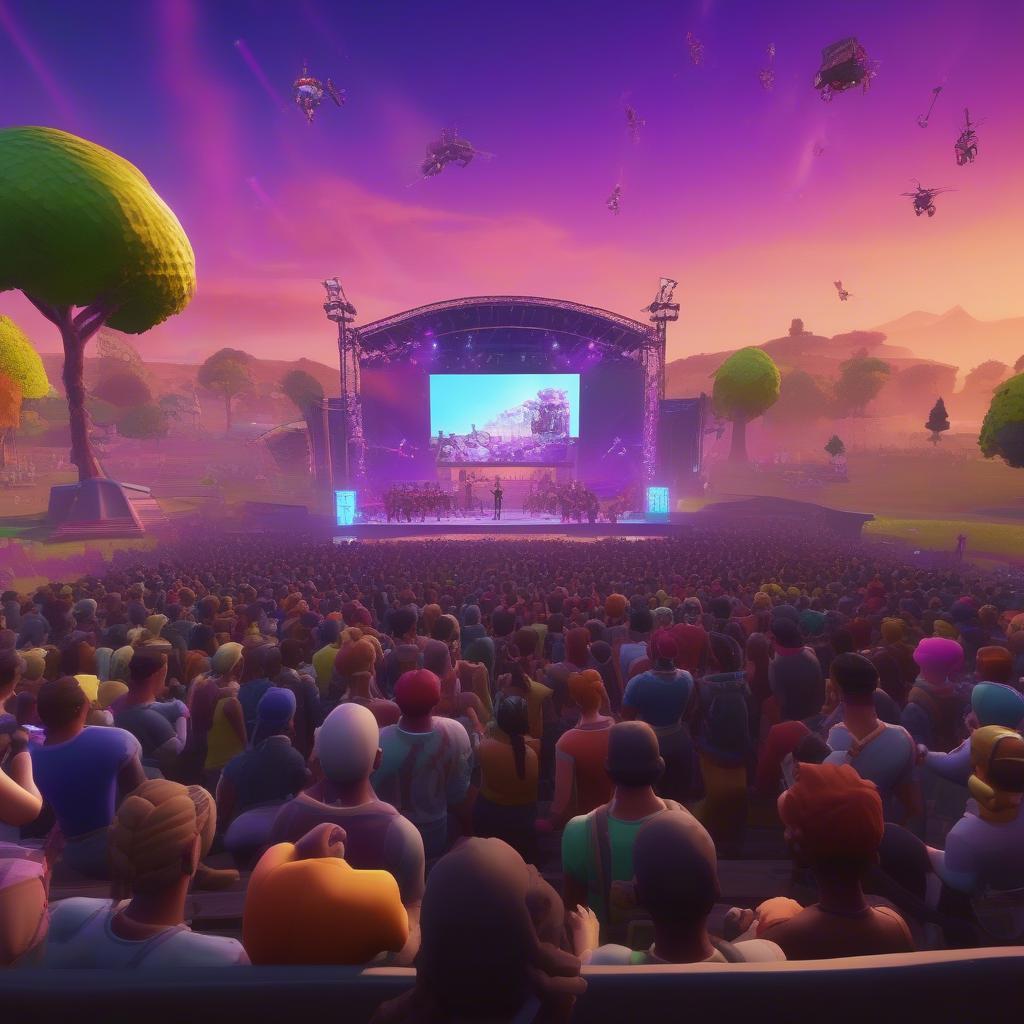 Fortnite Music Mode Concert Experience