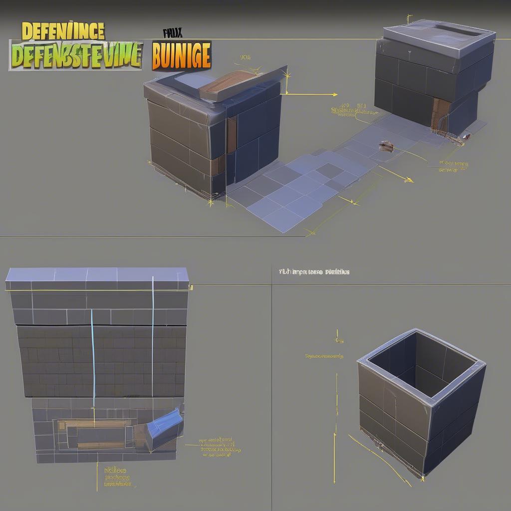 Fortnite Defensive Building Techniques: 1x1 Box and Editing