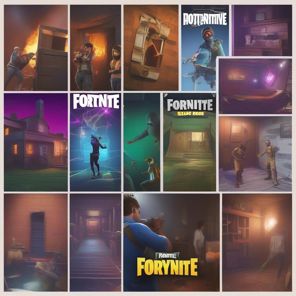 Various Themes in Fortnite Escape Rooms