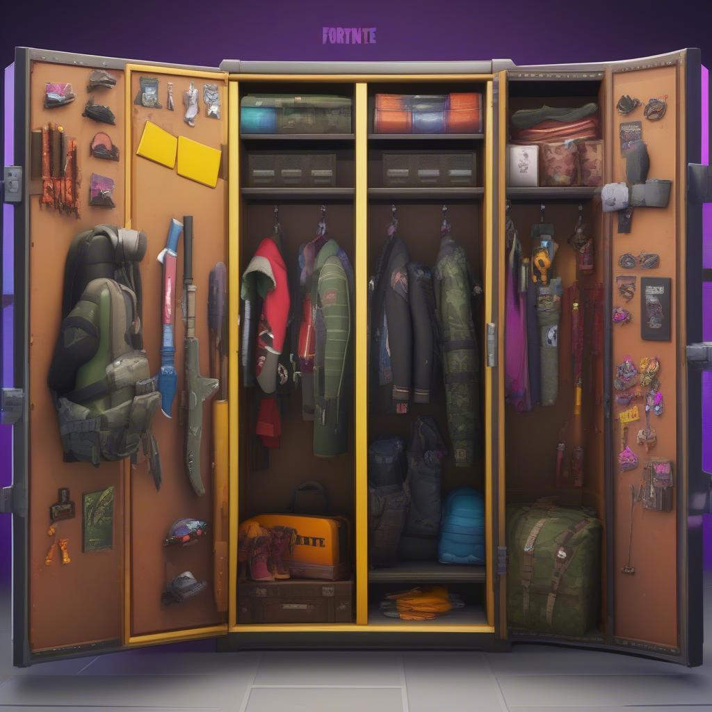 Fortnite Skin Locker Overview