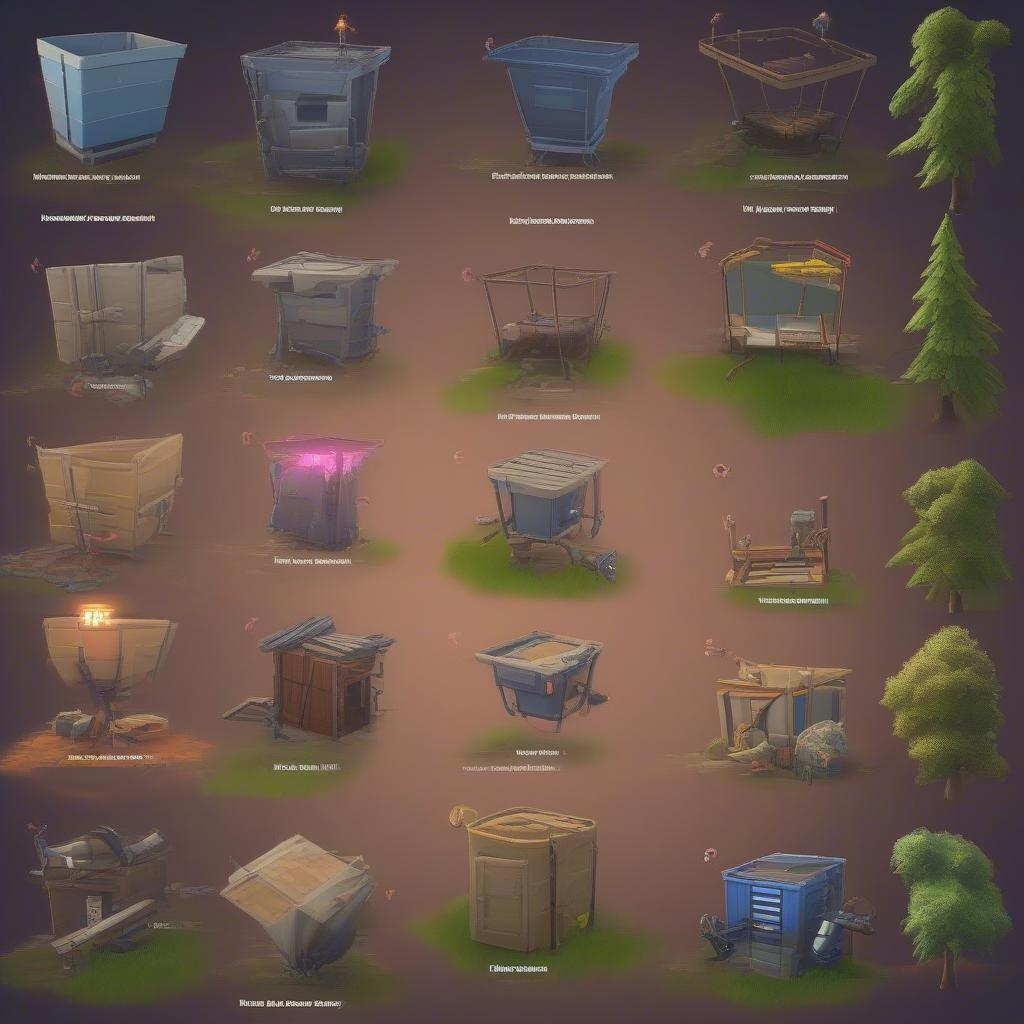 Different Trap Types: Damage and Utility in Fortnite