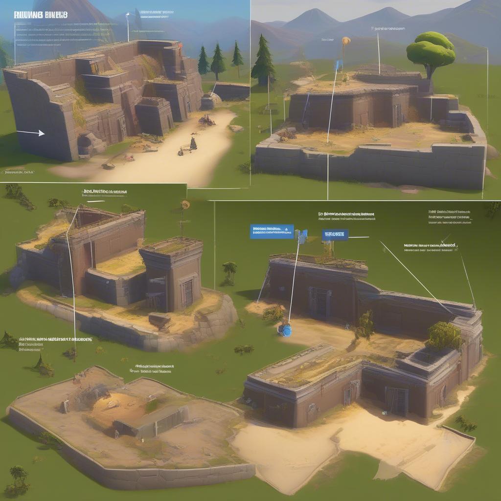 Effective Building Strategies in Fortnite Solid Gold