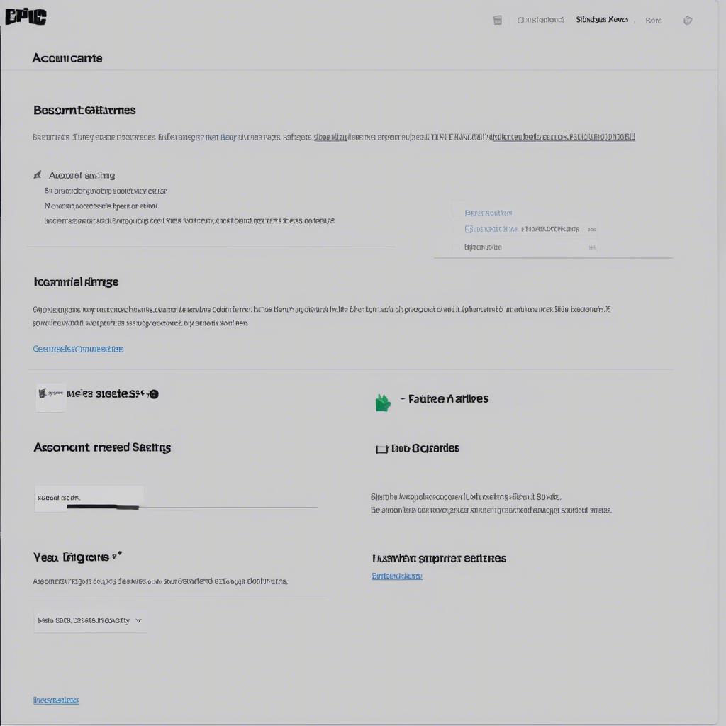 epic games account settings page