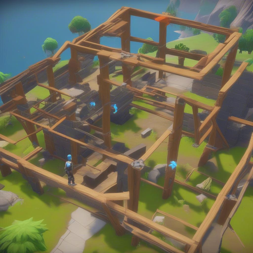 Fortnite Building with Math Concepts