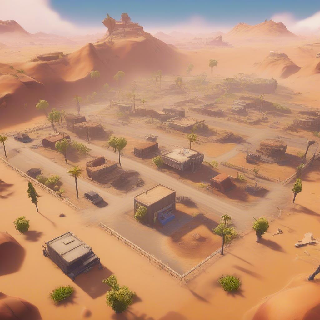 Fortnite Chapter 5 Season 3 new map with wasteland theme and new locations