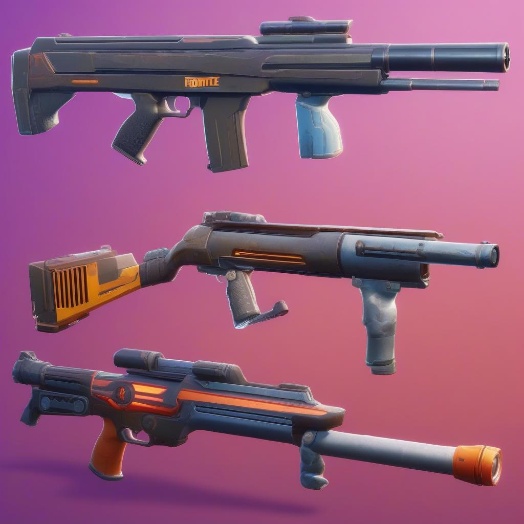 Fortnite Chapter 5 Season 3 new weapons with Nitro Rifle, Scavenger Shotgun, Flare Launcher, and special abilities