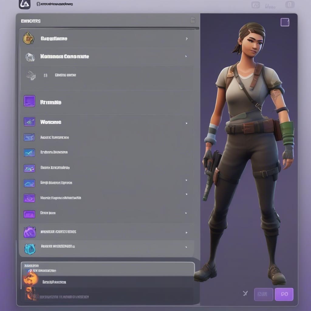 fortnite emote button settings