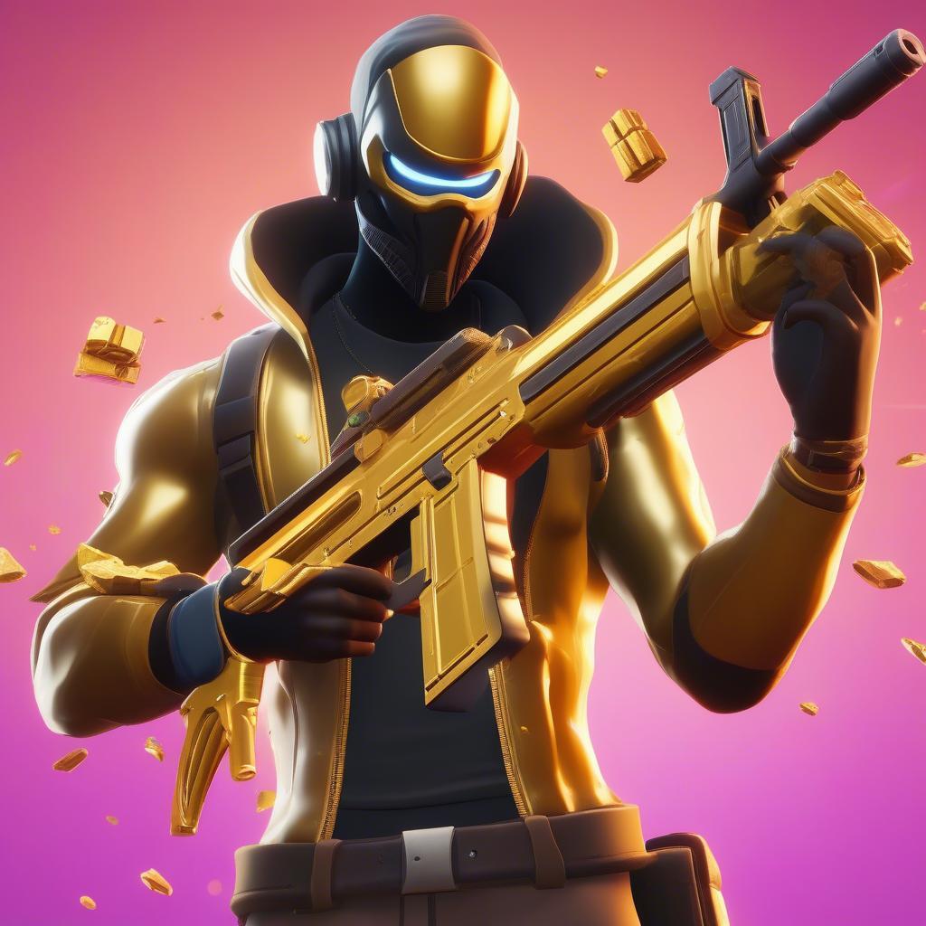 fortnite solid gold legendary weapons