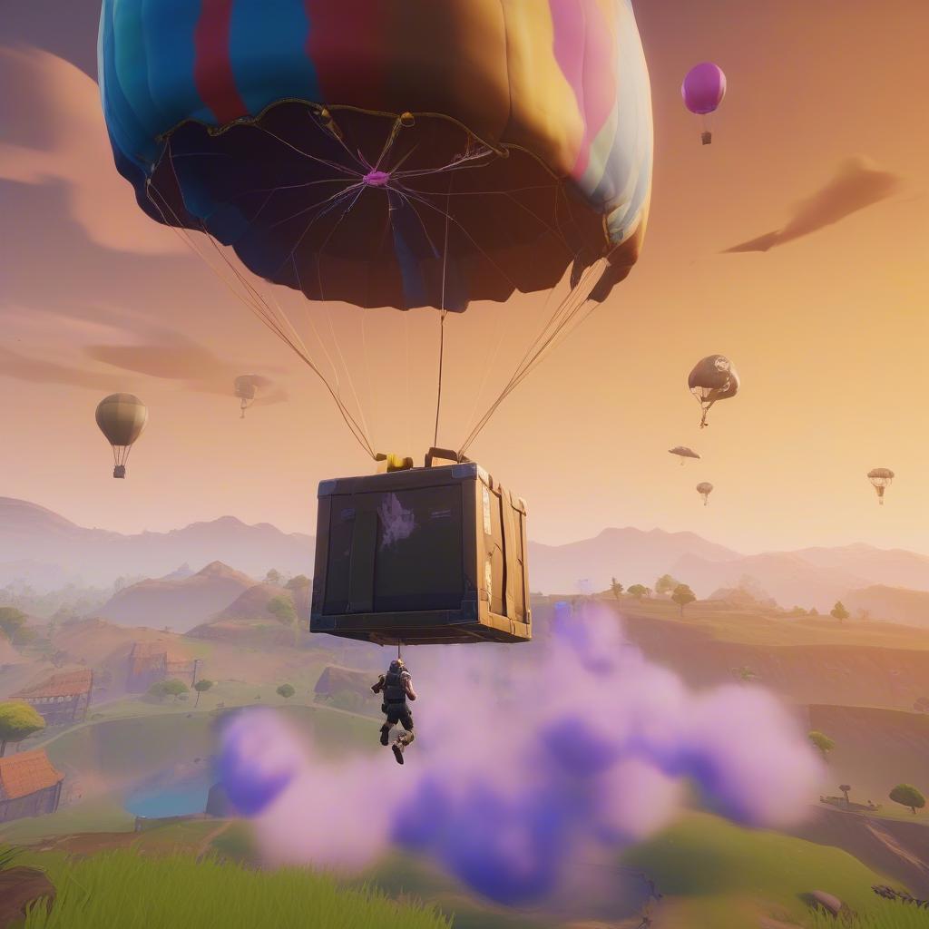 fortnite supply drop location