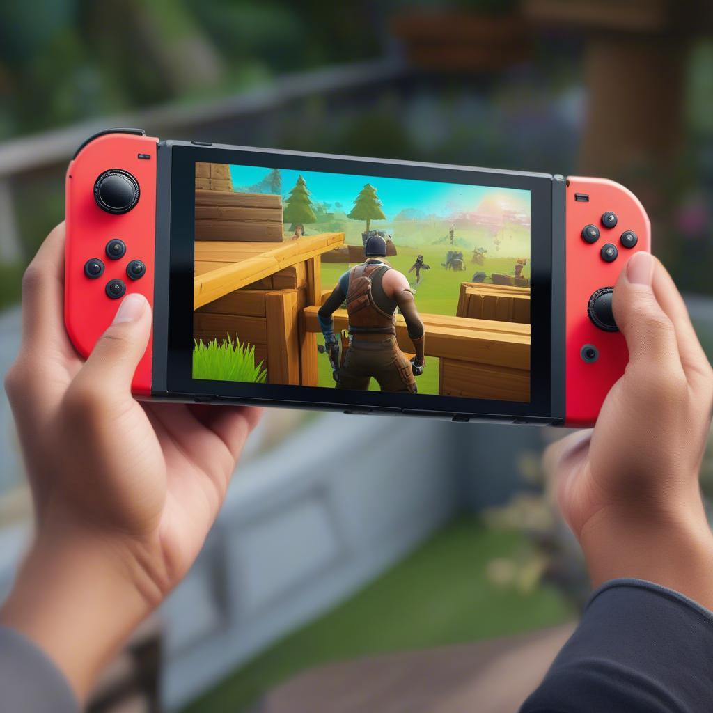 nintendo switch fortnite portable gaming