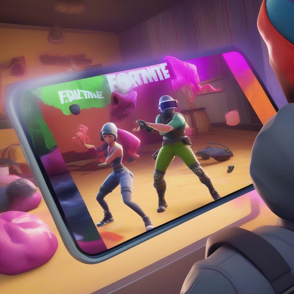 Squid Game Fortnite Gameplay With Lag Issues
