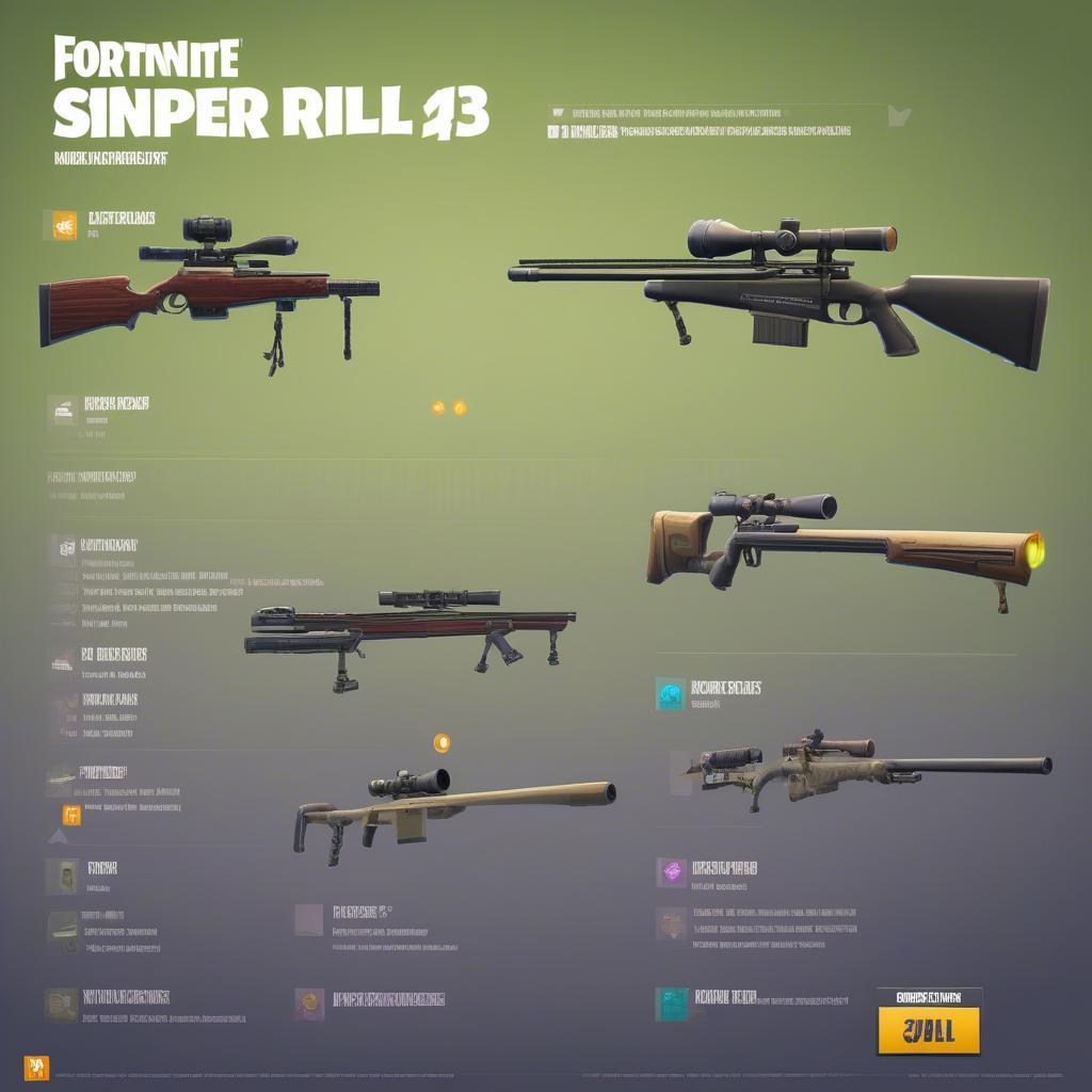 Choosing the right sniper rifle in Fortnite Sniper Shootout