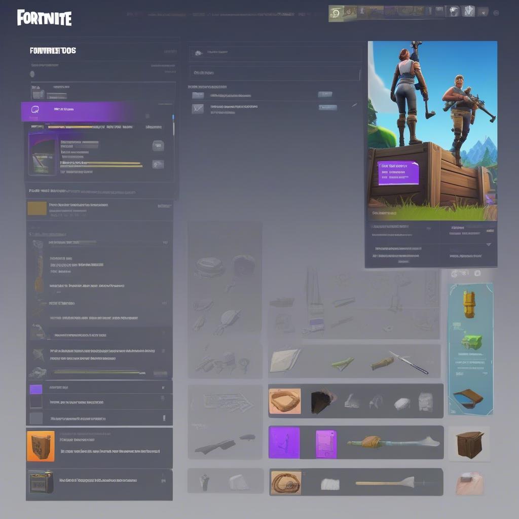 Fortnite Art Mode Tools and Interface