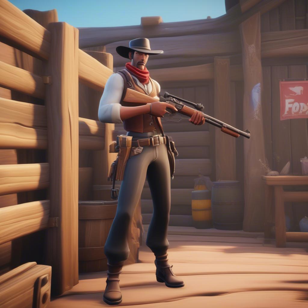 Fortnite Wild West Weapon Loadout